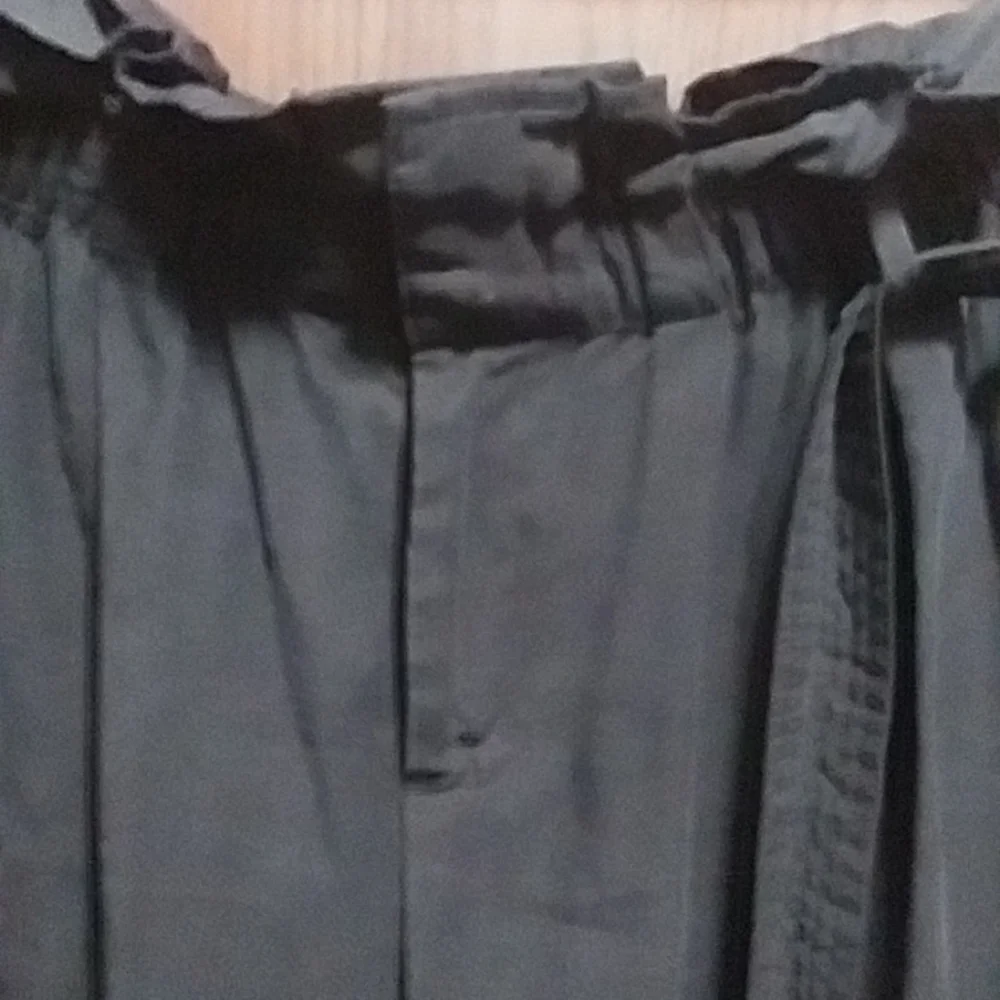 Lane Bryant paper bag wide leg crop pant - Picture 3 of 10